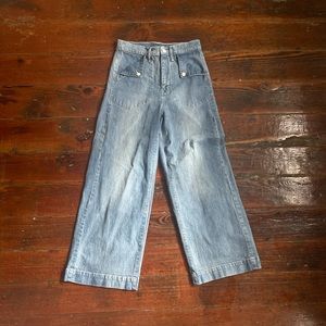 GAP wide leg jeans